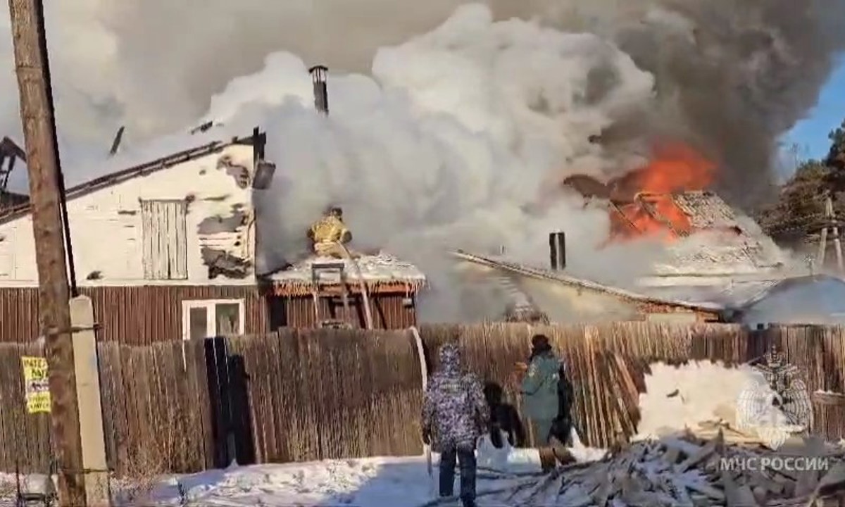 Пожар в кафе в Братске ликвидирован